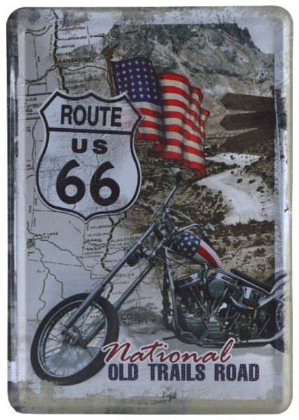Nostalgic Art Blechpostkarte Motorrad
